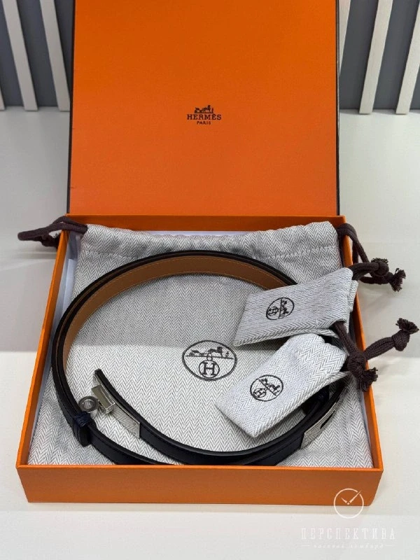 Hermès Kelly 18 belt Hunter cowhide PHW H081775CK76 6