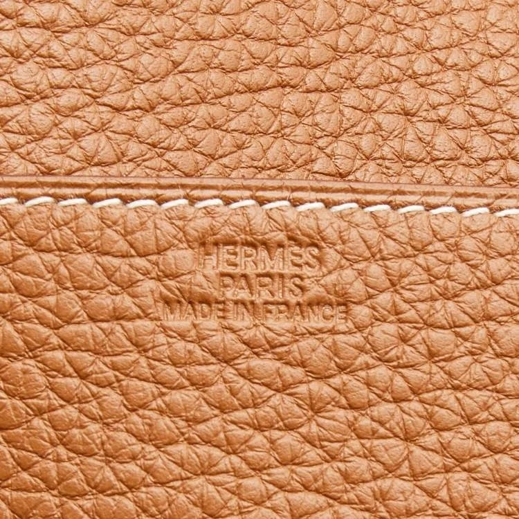 Hermès HERMES GOLD TOGO CARDS HOLDER Playing Cards Holder 7