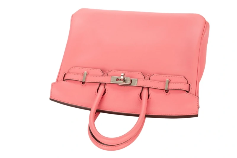 Hermès BIRKIN 25 VEAU SWIFT ROSE D’ETE PHW B25SRE 8