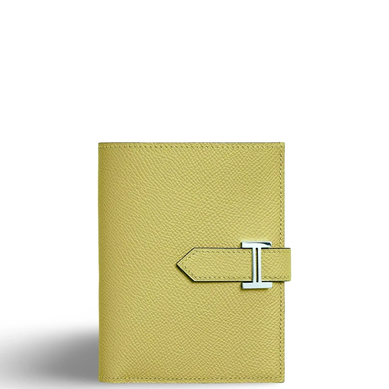 BEARN COMPACT WALLET EPSOM JAUNE POUSSIN GHW