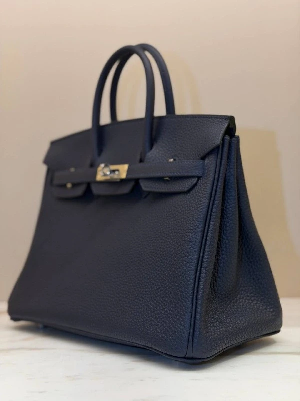 Hermès BIRKIN 25 VEAU TOGO BLEU NUIT PHW B25TBN 3