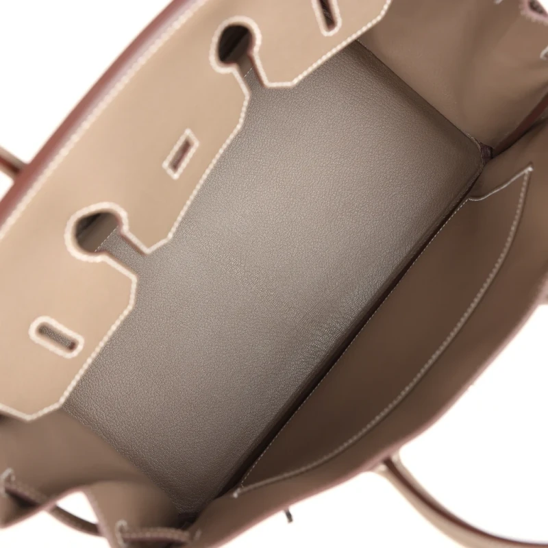 Hermès BIRKIN 35 VEAU TOGO ETOUPE GHW B35TE 7