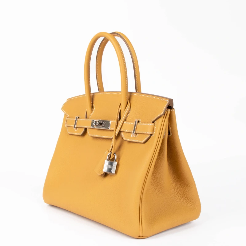 Hermès BIRKIN 30 VEAU TOGO SABLE GHW B30TS 2