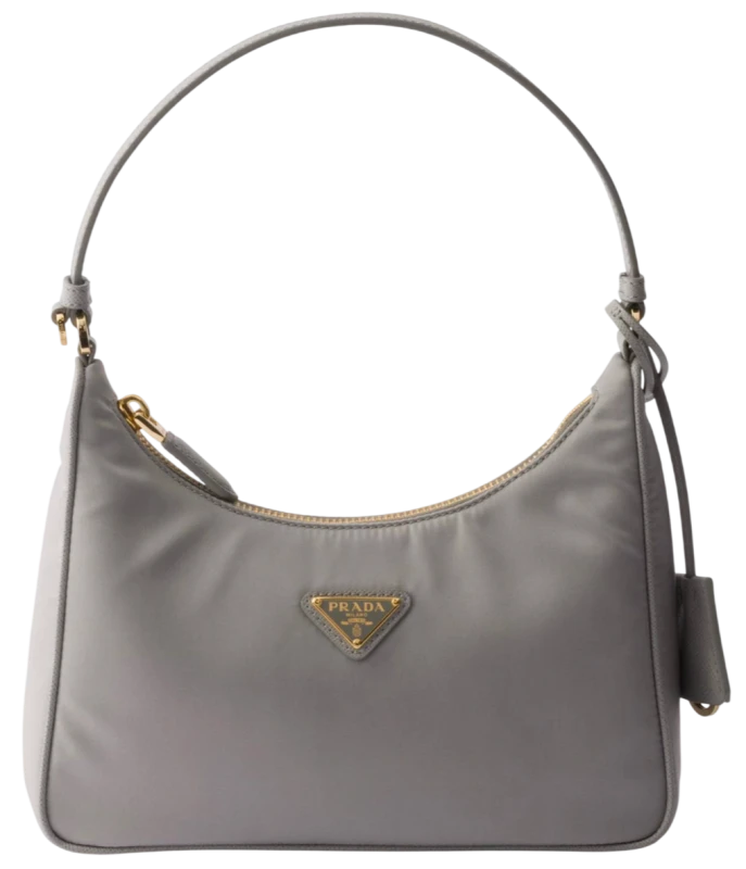 PRADA Re-Edition 2005 Re-Nylon and Saffiano mini bag Cloudy Gray 1N204X_R064_F0CUK 1