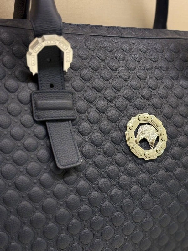 Stefano Ricci Borsa stampa asia palladio blue ND176GTP 5