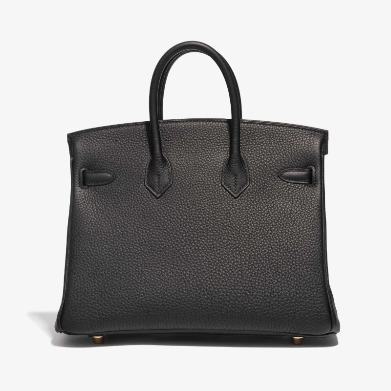 Hermès BIRKIN 25 VEAU TOGO NOIR GHW B25TN 4