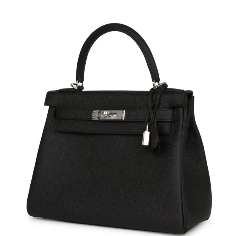 Hermès KELLY 28 VEAU TOGO NOIR PHW K28TN 4