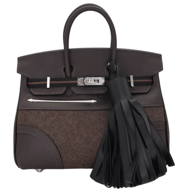 BIRKIN GO TEAM EBENE SWIFT/FEUTRE PHW