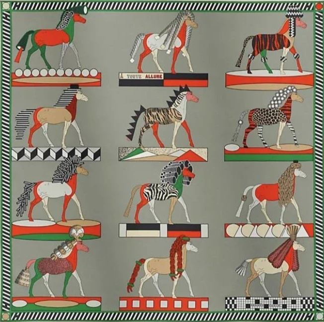 Hermès A Toute Allure scarf 90 scarf 1