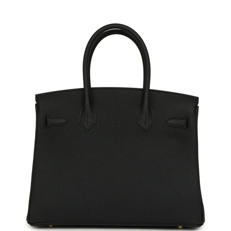 Hermès BIRKIN 30 VEAU TOGO NOIR PBHW B30TN 3
