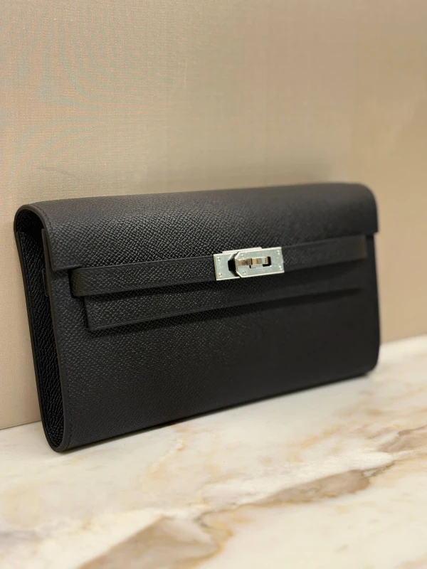 Hermès Kelly Classique To Go wallet / Noir KWallet 3