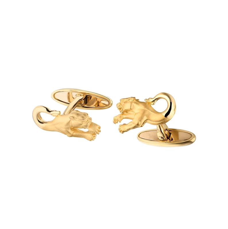 YELLOW GOLD CUFFLINKS