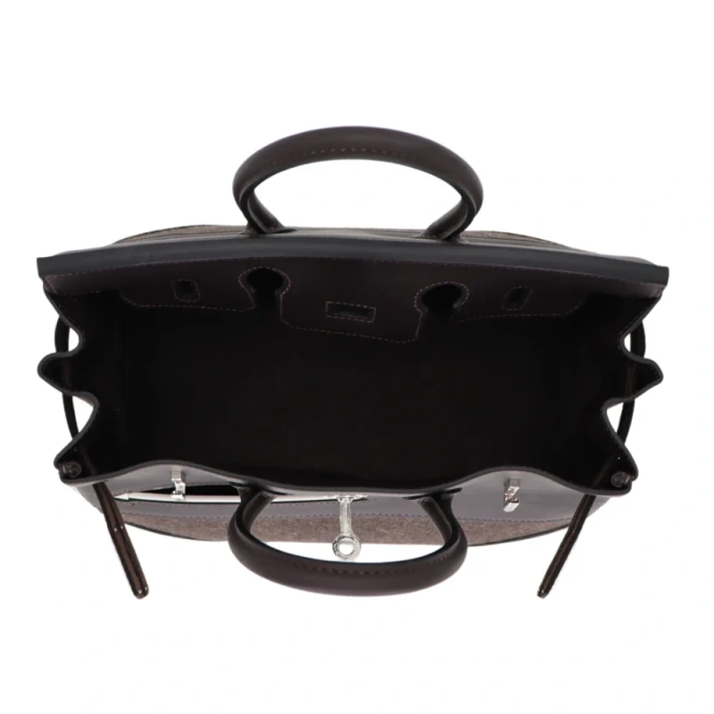 Hermès BIRKIN GO TEAM EBENE SWIFT/FEUTRE PHW B25GOTEAM 7