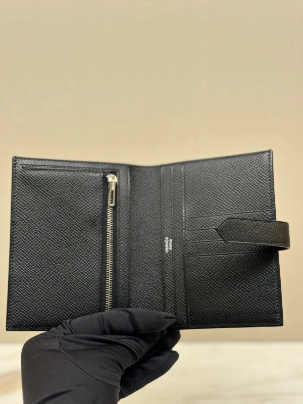 Hermès Bearn Compact wallet Noir HWallet 4
