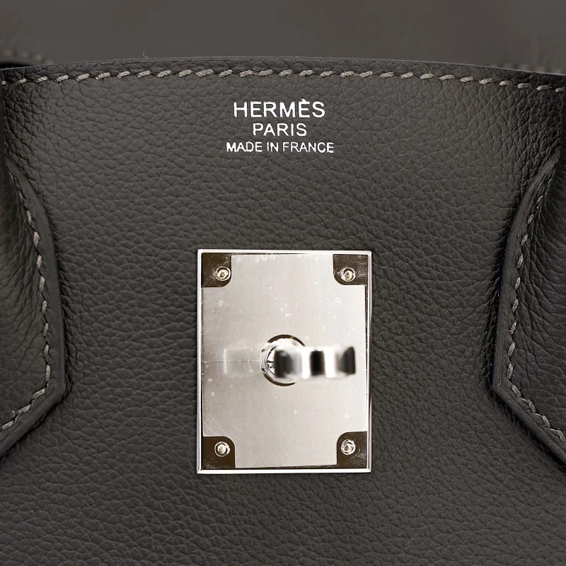Hermès BIRKIN SHOULDER LIGHT 29 VEAU EVERCOLOR VERT BRONZE PHW BS29EVB 5