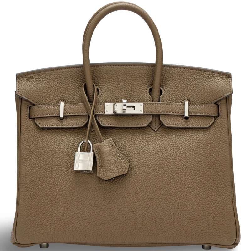BIRKIN 25 VEAU TOGO TOUNDRA PHW