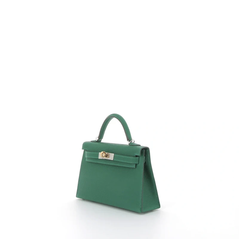 Hermès KELLY 20 MINI VEAU EPSOM VERT MOYEN K20EVM 4