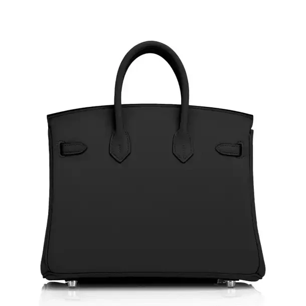 Hermès BIRKIN RETOURNE 25 SWIFT NOIR PHW B25SN 4