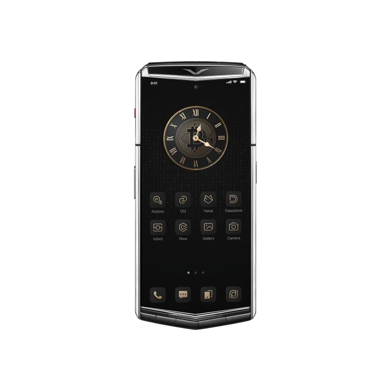 Vertu Agent Q - Silver Advanced Set-Iron Black Alli AQ Black Alli 2