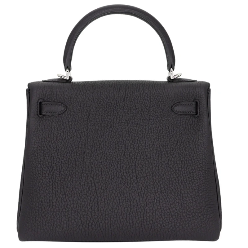 Hermès KELLY RETOURNE 25 VEAU TOGO NOIR PHW K25TN 3
