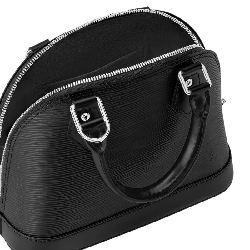 Louis Vuitton Alma BB Epi Black M24645 6