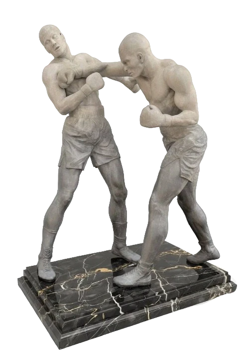 Скульптура "БОЙ С ТЕНЬЮ" Александр Карат