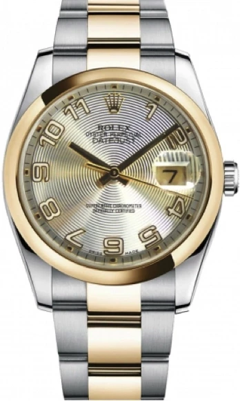 Rolex 36 mm Steel and Yellow Gold 116203 scao изображение - 1