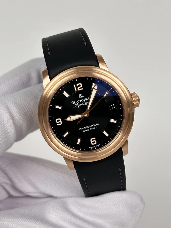 Blancpain Aqua Lung Rose Gold Automatic 2100-3630A-64BDA 3