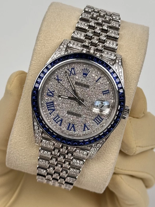 Rolex 41 mm 126300FIX saphir 4