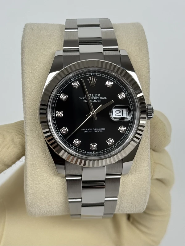 Rolex 41mm Steel and White Gold 126334-0011 2