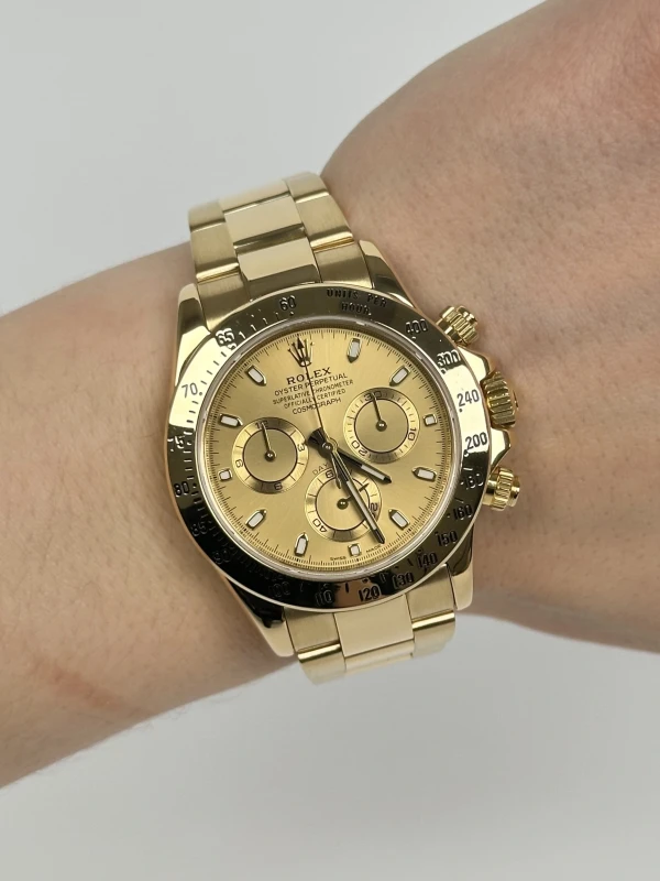 Rolex Cosmograph 40mm Yellow Gold 116528-0045 8