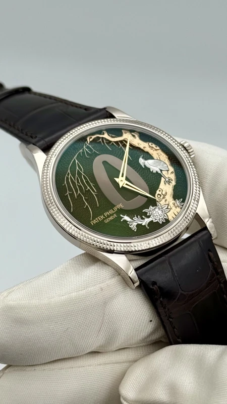 Patek Philippe Tsuba – Bird and Branches 5177G-029 2