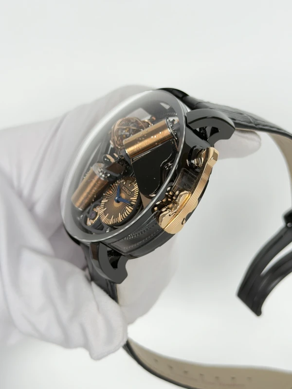Jacob & Co Opera Godfather Musical Watch Black DLC OP110.21.AG.AB.A 5