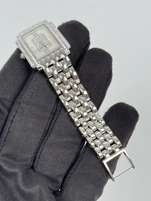 Patek Philippe Quartz White Gold & Diamonds 4825/120G 7