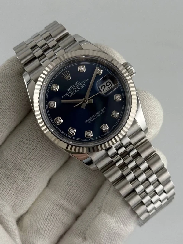Rolex 36mm Steel and White Gold 126234-0037 2