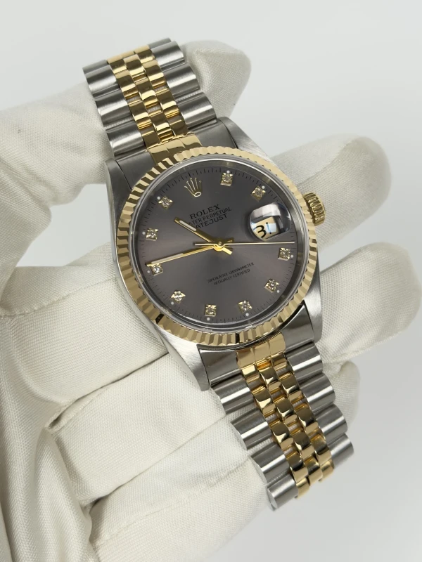 Rolex  36mm Steel and Yellow Gold 16233 2