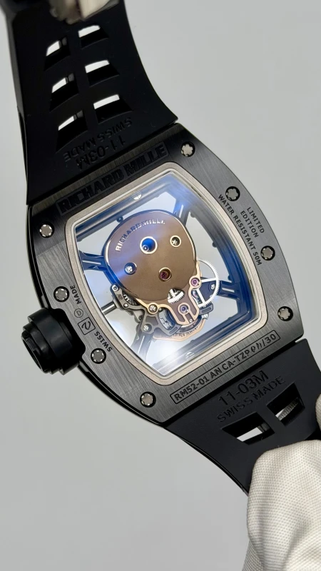 Richard Mille Skull Tourbillon Gold RM 52-01 AN CA-TZP 6
