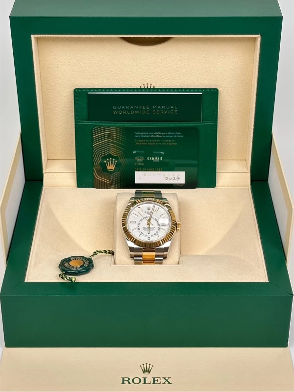 Rolex 42MM STEEL AND YELLOW GOLD 336933 5