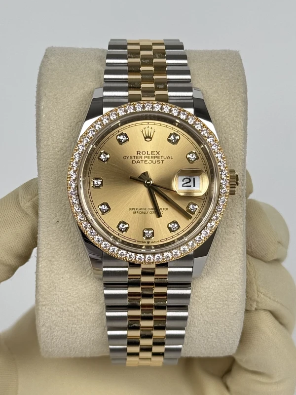 Rolex 36mm Steel and Yellow Gold 126283rbr-0003 2