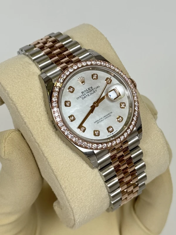 Rolex 36mm Steel and Everose Gold 126281rbr-0009 2