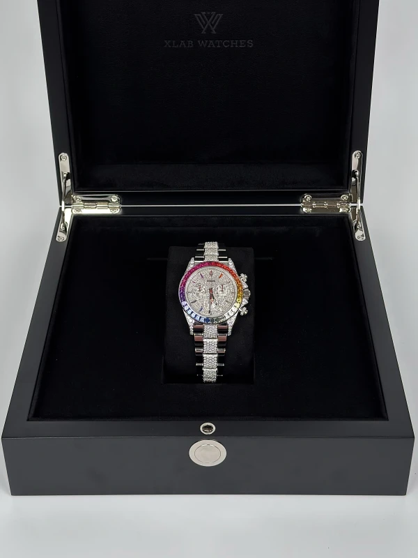 Rolex Cosmograph 40mm Everose Gold 'Rainbow' 126509 XLAB 7