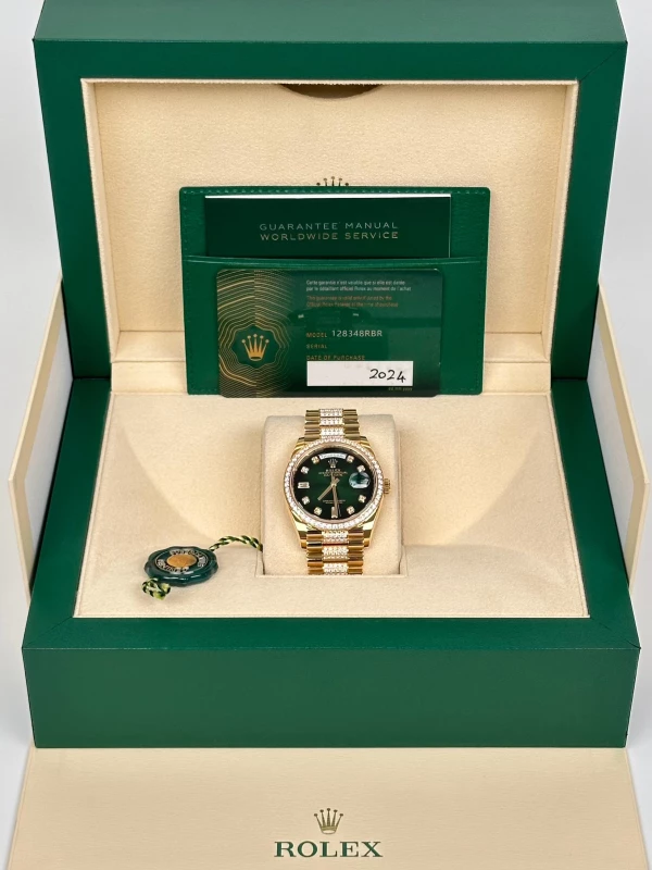 Rolex 36mm Yellow Gold 128348rbr-0036 5