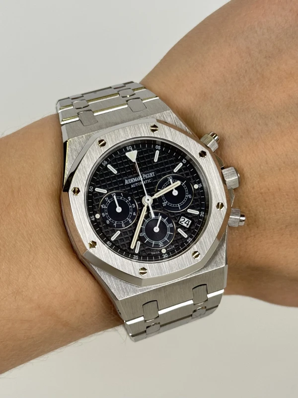 Audemars Piguet Blue Dial 39mm Chronograph  25860ST.OO.1110ST.04 5