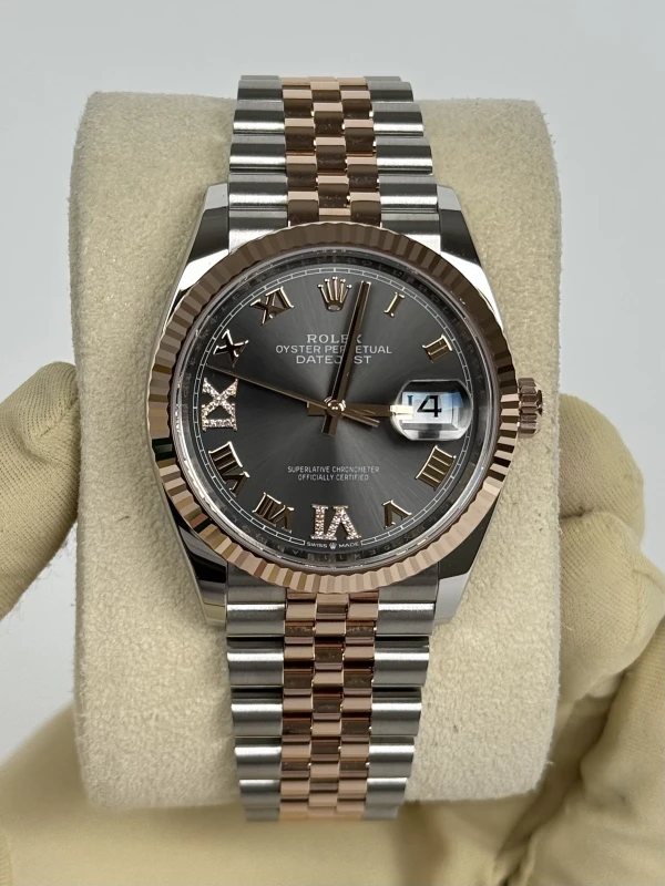 Rolex 36mm Steel and Everose Gold 126231-0023 2
