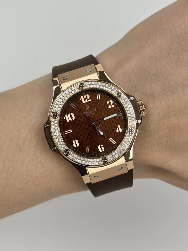 Hublot Red Gold Cappuccino Diamonds 361.PC.3380.RC.1104 9