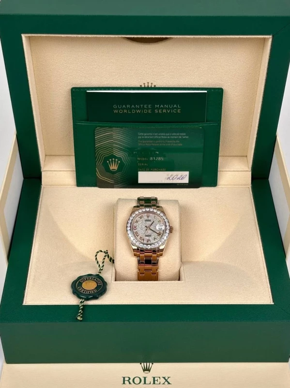 Rolex Pearlmaster Everose Gold 34 mm 81285-0012 5