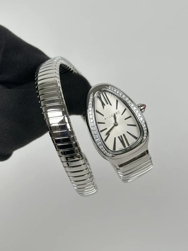 Bvlgari Serpenti Silver Dial 101827 2