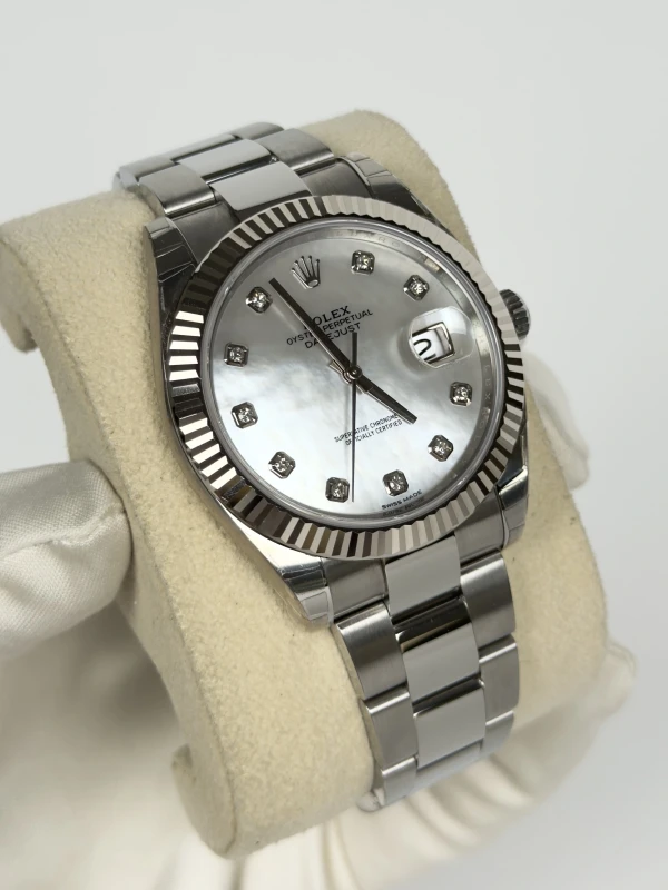Rolex 41 mm, Oystersteel and white gold 126334-0019 2