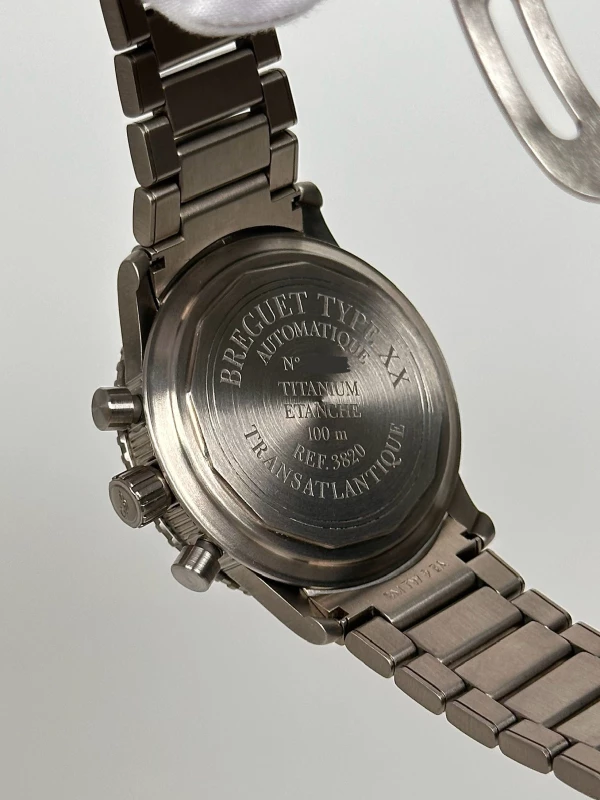 Breguet Transatlantique Chronograph Titanium 3820TI/K2/TW9 9