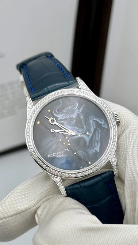 Patek Philippe Rare Handcrafts Zodiac TAURUS 5077/100G-063 4